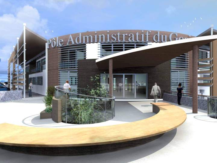 Bâtiment administratif Guadeloupe